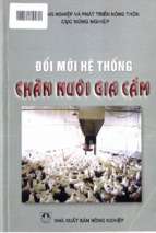 đổi mới hệ thống chăn nuôi gia cầm