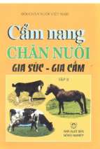 Cẩm nang chăn nuôi gia súc   gia cầm   tập iii