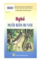 Nghề nuôi rắn ri voi