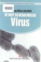 Những điều cần biết về một số bệnh mới do virus