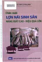Chăn nuôi lợn nái sinh sản năng suất cao, hiệu quả lớn