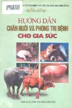 Hướng dẫn chăn nuôi và phòng trị bệnh cho gia súc