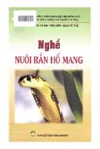 Nghề nuôi rắn hổ mang