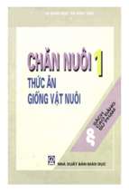 Chăn nuôi 1 thức ăn giống vật nuôi