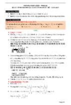 Casio_bài 17_tính nhanh bài toán có tham số  mũ – logarit