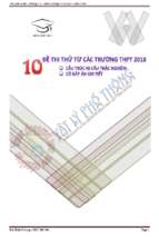 đè thi thử thpt quốc gia môn vật lí