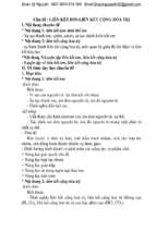 Giao an day theo chu de lien ket ion  lien ket cong hoa tri