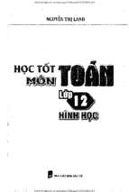 Ebook học tốt môn toán lớp 12 hình học