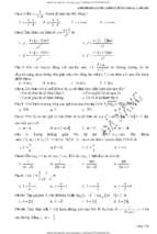 Ngân hàng 453 câu hỏi trắc nghiệm toán 12 có đáp án