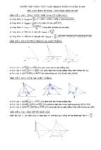 Tổng hợp công thức giải toán nhanh thầy đoàn trí dũng