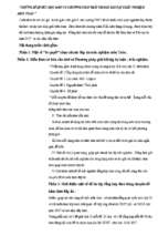 Những bí quyết độc đáo giải nhanh bài tap trắc nghiệm