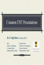 Common ent presentations