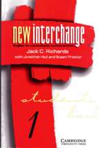 New interchange 1 -  student's book