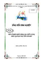 Skkn một số biện pháp nâng cao chất lượng hiệu quả dạy học vần lớp 1