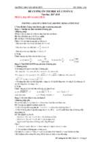  đề cương ôn thi hk1 toán 11 năm học 2017 – 2018