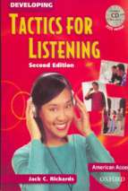 Oxford tactics for listening developing