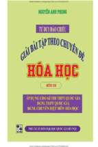 Tư duy đảo chiều hoá hữu cơ 1