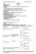 Giáo án 3 cột giải tích 12 tiết 12 luyện  tập