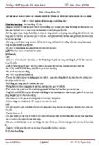 Giáo án hoạt động ngoài giờ lên lớp khối 12 năm học 2017 -  2018 tiết 4