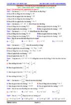 Bài tập trắc nghiệm phần giải tích chương 1 toán 12 ôn thi thpt qg