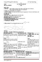 Giáo án 3 cột giải tích 12 tiết 5