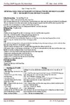 Giáo án hoạt động ngoài giờ lên lớp khối 12 năm học 2017 -  2018 tiết 3