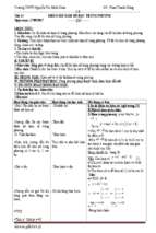 Giáo án 3 cột giải tích 12 tiết 14 khảo sát hàm số