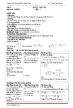 Giáo án 3 cột giải tích 12 tiết t11 đường tiệm cận