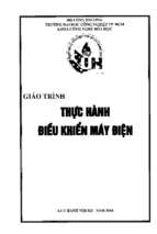 Giáo trình thực hành điều khiển máy điện