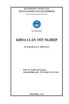 Hoàn thiện công tác kế toán doanh thu, chi phí và xác định kết quả kinh doanh tại công ty tnhh thương mại và sản xuất dự phúc ﻿