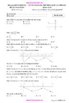 đề thi minh họa thpt quốc gia năm 2018 môn toán