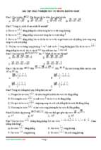 18 câu trắc nghiệm vectơ trong không gian