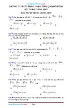 Bài tập trắc nghiệm vectơ trong không gian quan hệ vuông góc trong không gian có đáp án