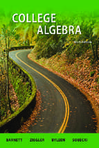 College algebra by barnett ziegler 9th edition