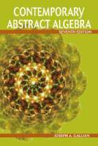 Contemporary abstract algebra (7th ed, 2010)