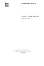 Economic growth with equity