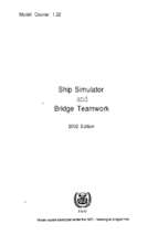 Ship simulator and bridge teamwork