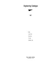 Engineering catalogue 1997
