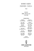 Modern marine engineer manual volume i