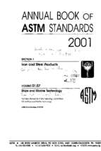 Annual book of astm standards