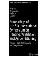 Proceedings of the 8th international symposium on heating,ventilation and air conditioning (volume 2