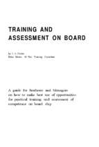 Training and assessment on board