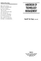 Handbook of technology management