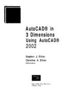 Autocad in 3 dimensions using autocad 2002