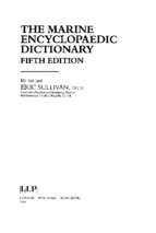 The marine encyclopaedic dictionary