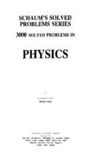 3000 solved problems in physics