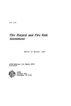 Fire hazard and fire risk assessem