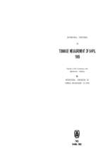 Tonnage measurement of ships 1969