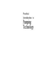 Practical introduction to pumping techonology