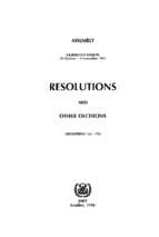 Resolutions_18th aseembly